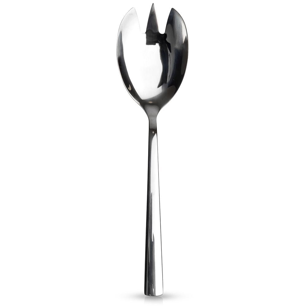 Salad spoon in stainless steel - elegant and dishwasher safe