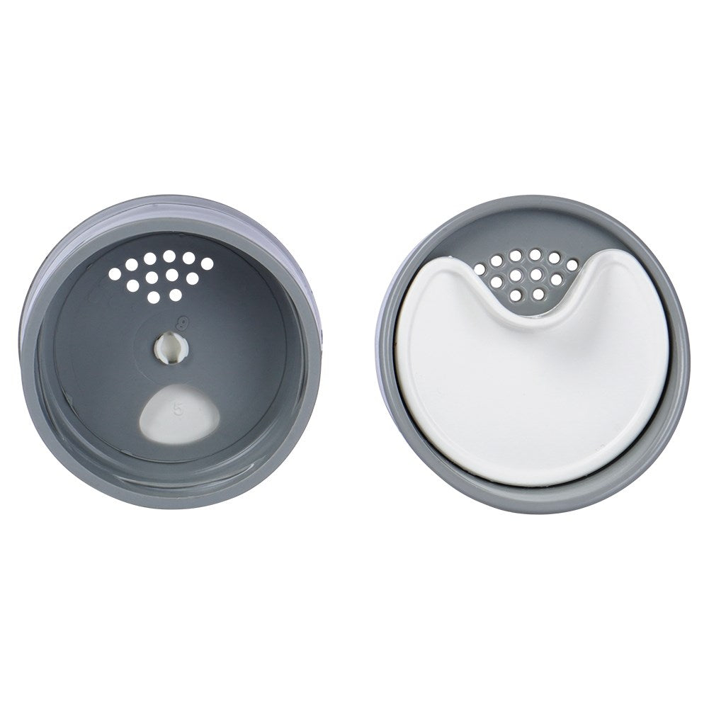 Salt and pepper shakers with stand, 3 pieces
