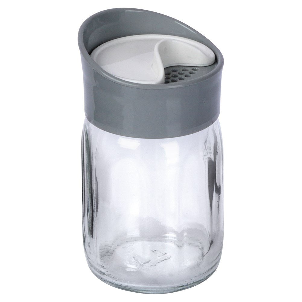 Salt and pepper shakers with stand, 3 pieces