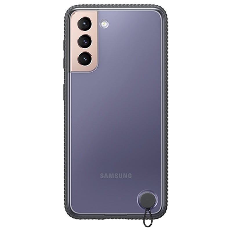 Samsung Clear Protective Cover for Samsung Galaxy S21 5G - Black