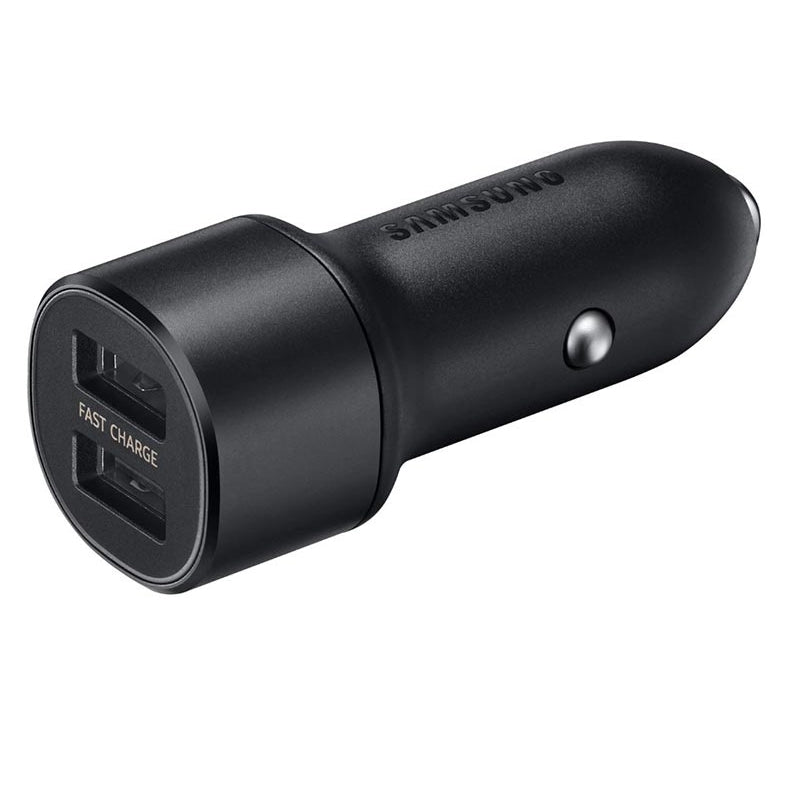 Samsung Fast Charge Car Charger 15W 2x USB - Black