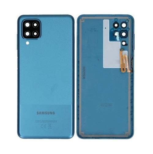 Samsung Galaxy A12 Back Cover - Blue