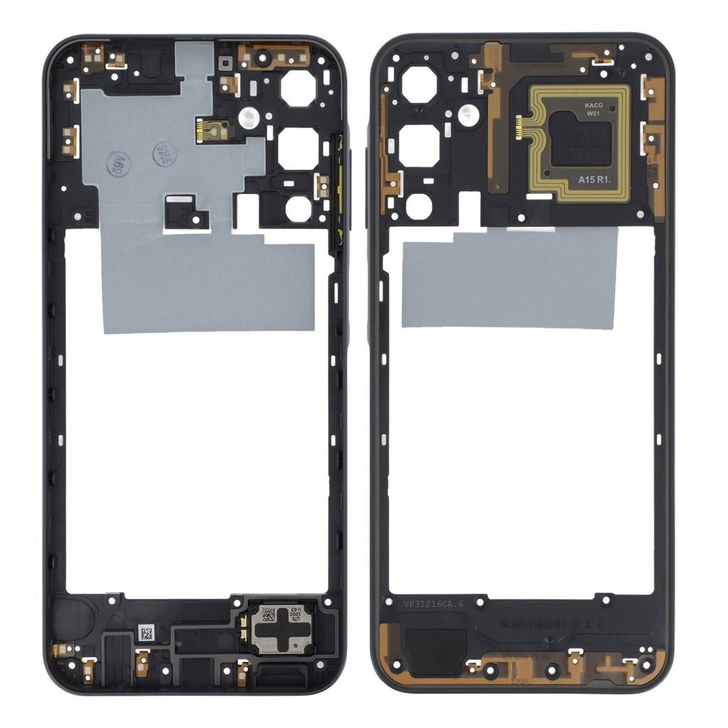 Samsung Galaxy A15 4G SM-A155 Chassis / Middle Frame - Black