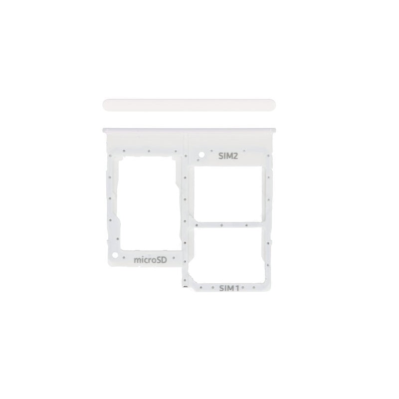 Samsung Galaxy A20e Sim Card (Dual) & microSD Holder - White