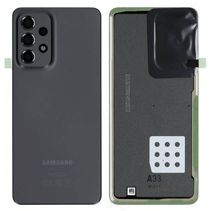 Samsung Galaxy A33 Back Cover - Black