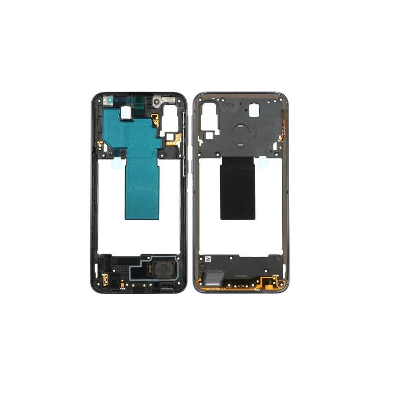 Samsung Galaxy A40 Middle Frame - Original - Black