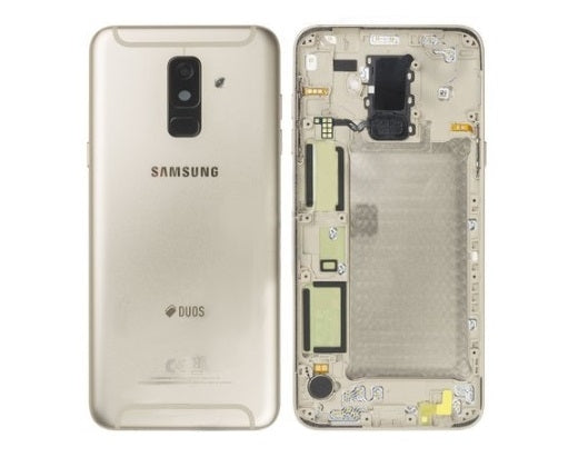 Samsung Galaxy A6 Plus 2018 Back Cover - Original - Gold