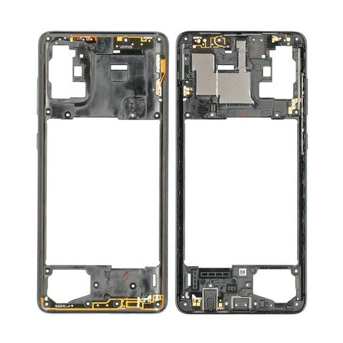 Samsung Galaxy A71 Middle Frame - Black