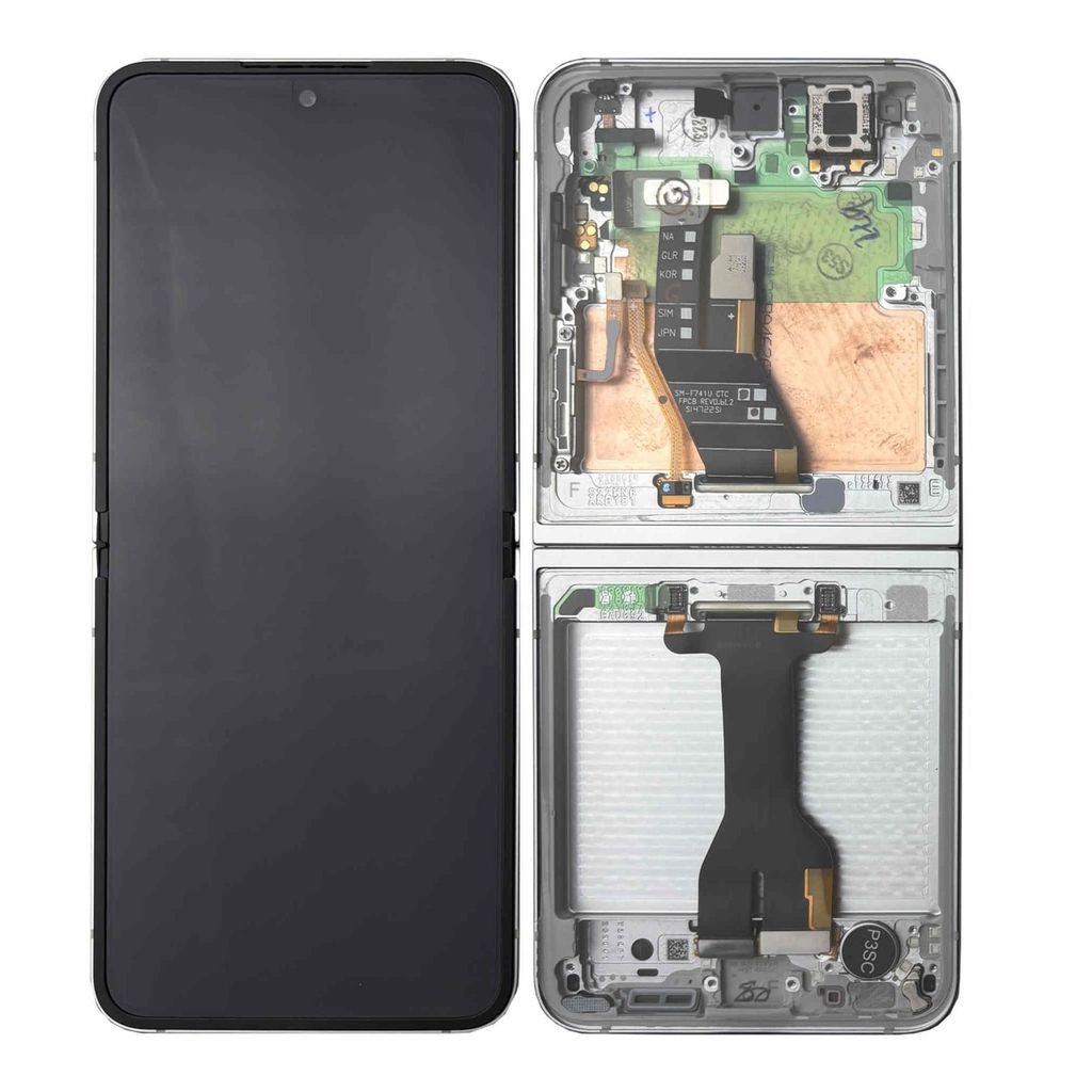Samsung Galaxy Flip6 Skärm Invändig - Vit