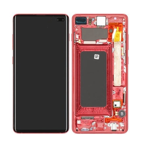 Samsung Galaxy S10 Plus Screen with LCD Display - Red