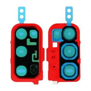 Samsung Galaxy S20 Decoration part for Camera, rear - Red
