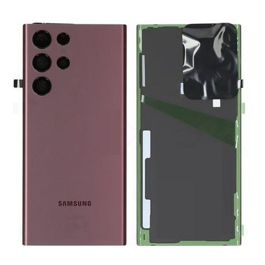 Samsung Galaxy S22 Ultra Back Cover - Burgundy