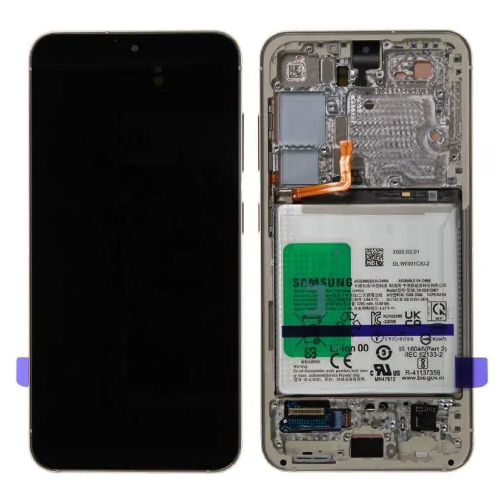 Samsung Galaxy S23 Display with Original Battery - Lime
