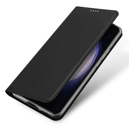 Samsung Galaxy S23 FE Case in PU leather with card holder - Black