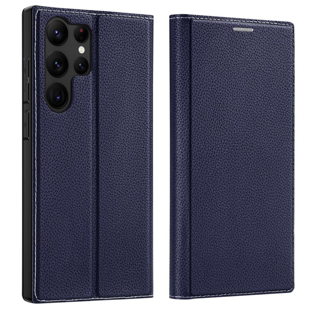 Samsung Galaxy S23 Ultra Cover with card holder - Blue