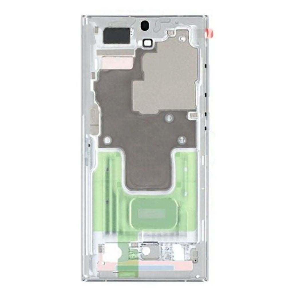 Samsung Galaxy S23 Ultra S918 LCD Frame - Sky Blue/Lime