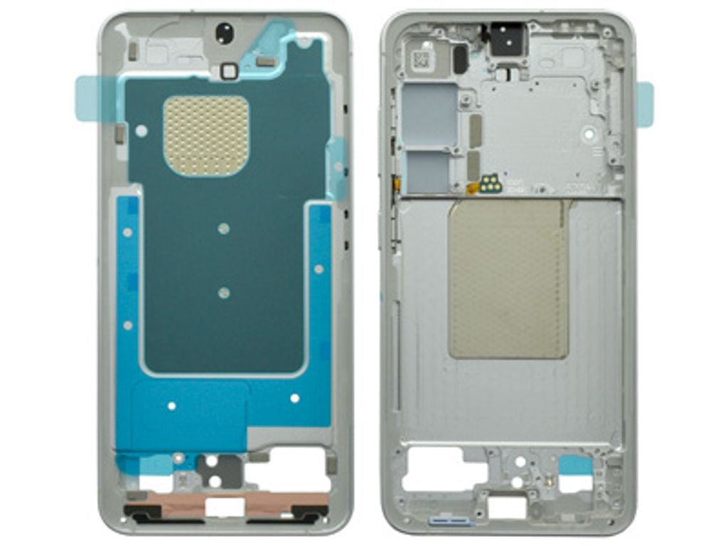Samsung Galaxy S24 Middle Frame - Marble Grey