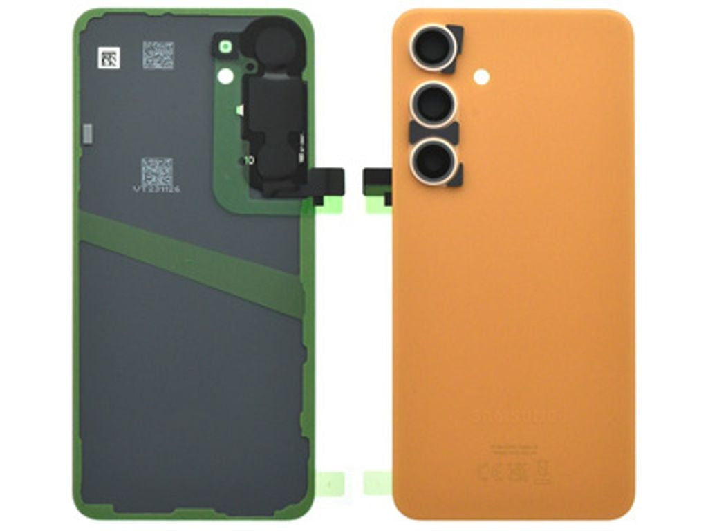 Samsung Galaxy S24 Original Back Cover - Orange Sandstone