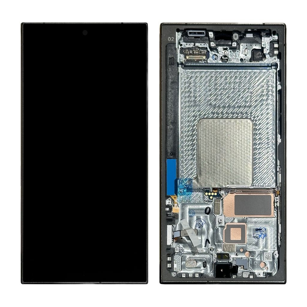 Samsung Galaxy S24 Ultra Original Display with Frame - Black