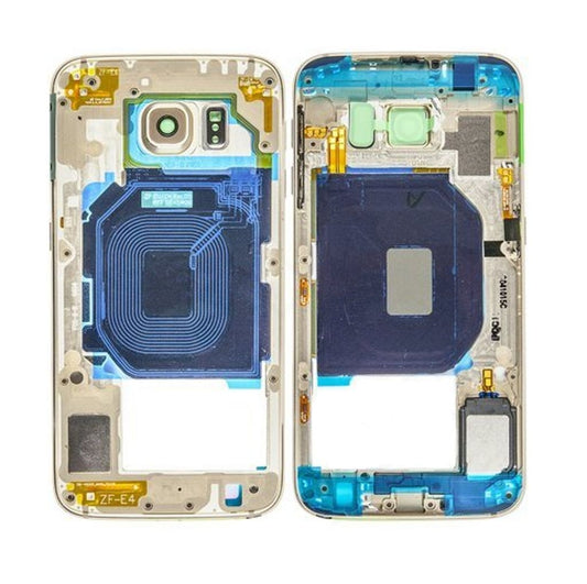 Samsung Galaxy S6 Middle Frame - Gold