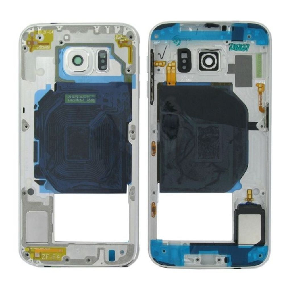 Samsung Galaxy S6 Middle Frame - White