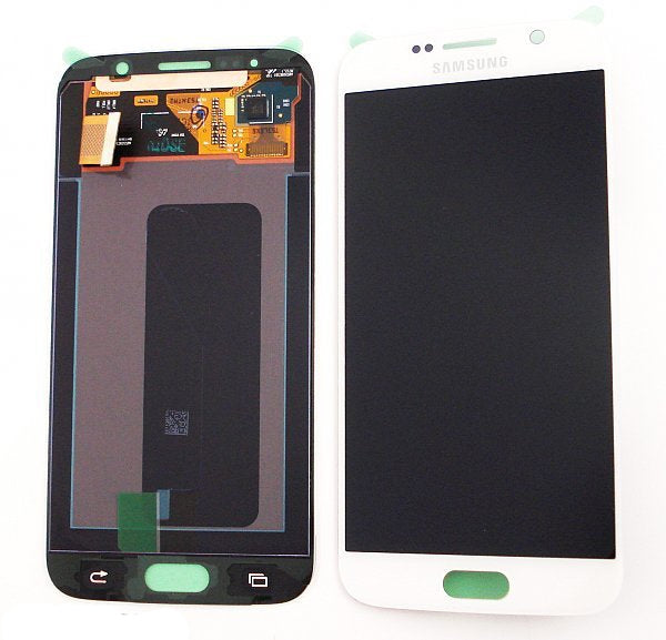 Samsung Galaxy S6 Screen with LCD display, White - Original