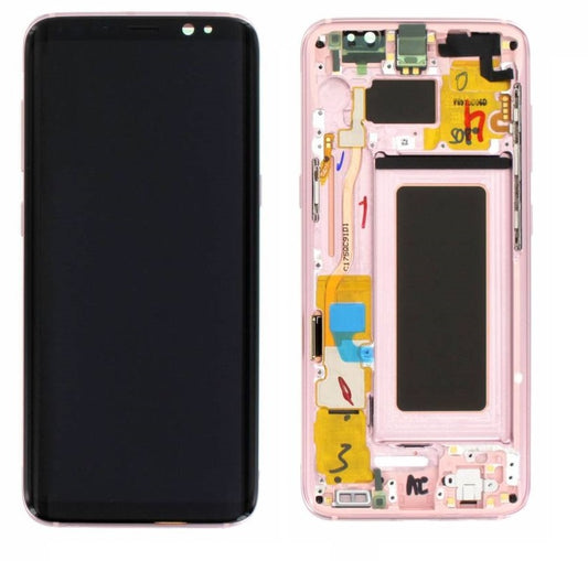 Samsung Galaxy S8 Screen with LCD display - Pink