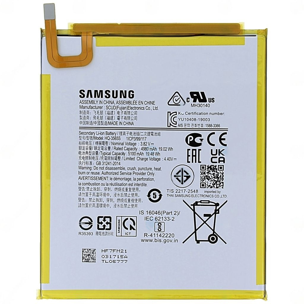 Samsung Galaxy Tab A9 Battery