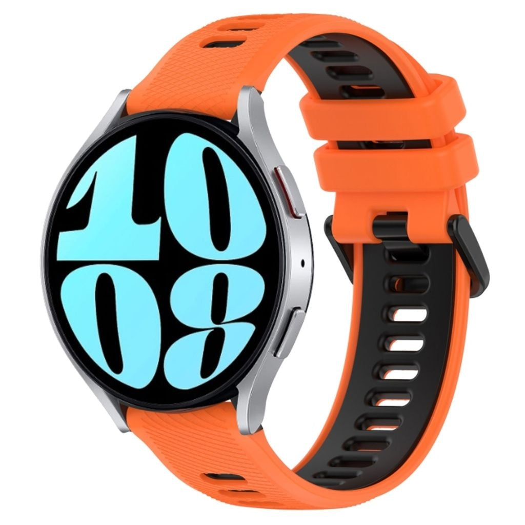 Samsung Galaxy Watch 6 44mm Strap - Orange/Black
