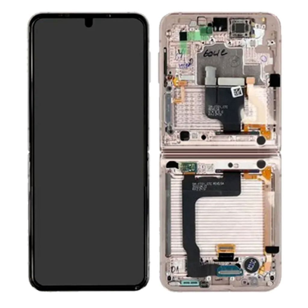 Samsung Galaxy Z Flip 4 5G LCD-skärm - Guld
