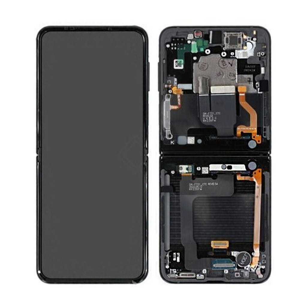 Samsung Galaxy Z Flip 4 5G LCD-skärm - Svart
