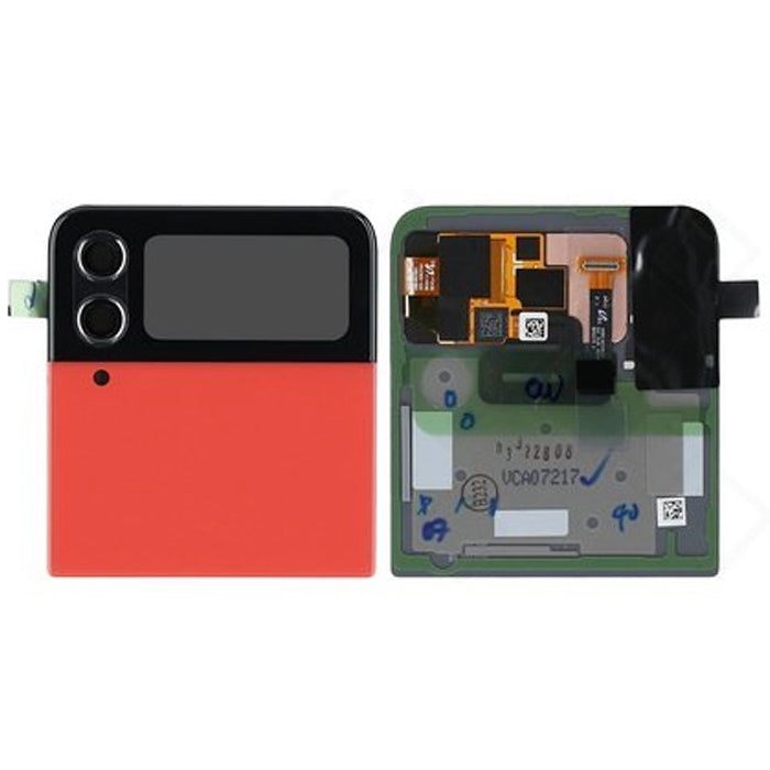 Samsung Galaxy Z Flip 4 Yttre LCD-skärm - Röd