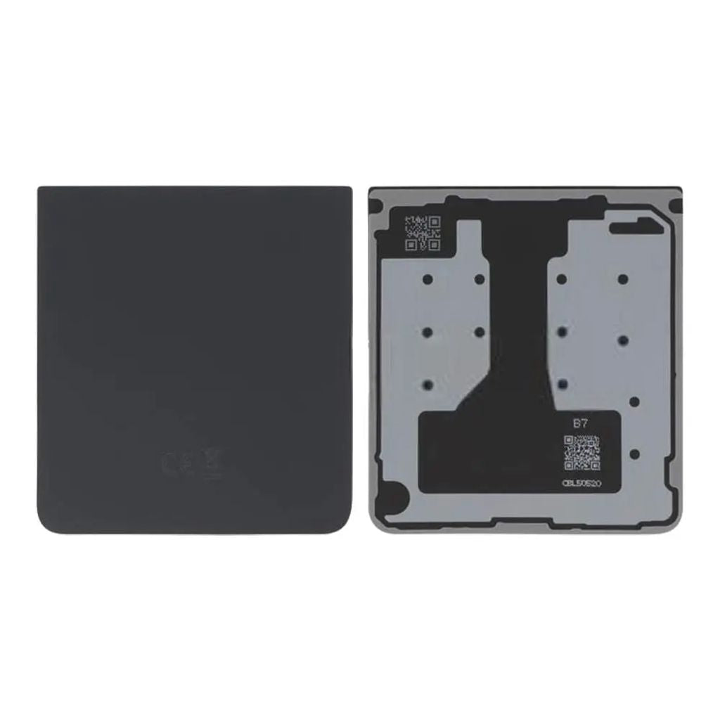 Samsung Galaxy Z Flip7 Bakskal Original - Kolsvart