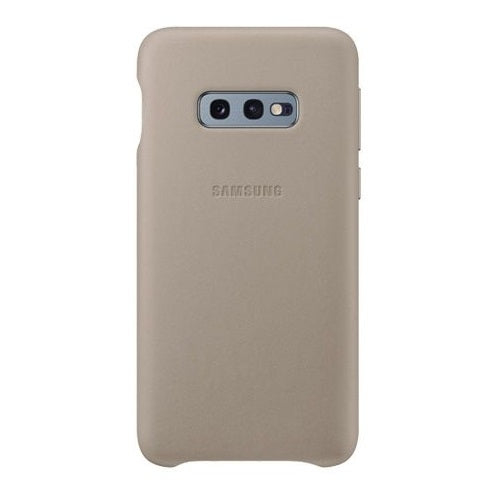 Samsung Leather Cover for Samsung Galaxy S10e - Grey