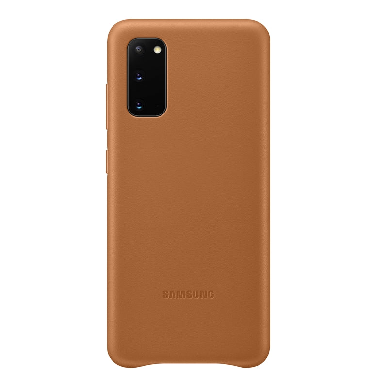 Samsung Leather Cover for Samsung Galaxy S20 - Brown