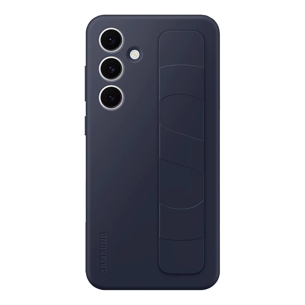 Samsung Original Galaxy S24 FE Case with Grip/Stand - Navy Blue