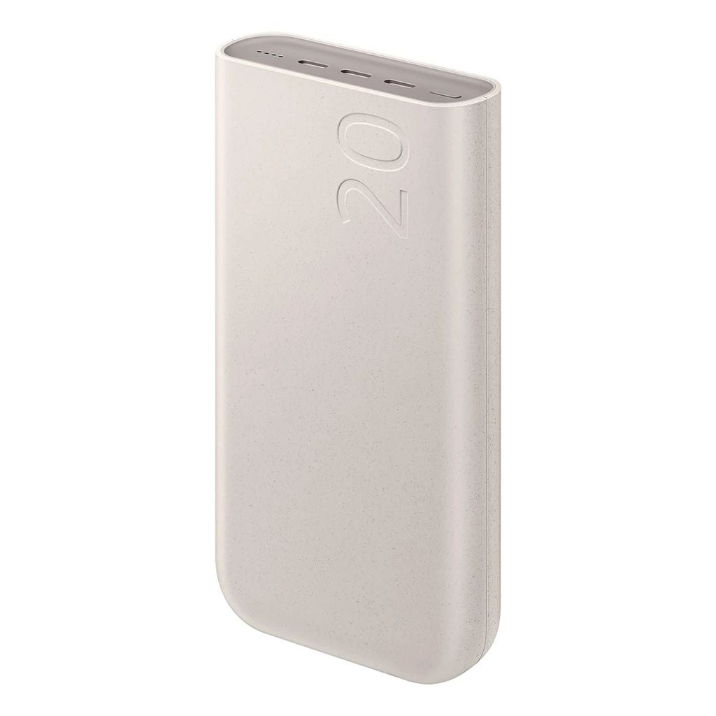 Samsung Powerbank 20000 mAh, 3x USB-C, 45W - Beige