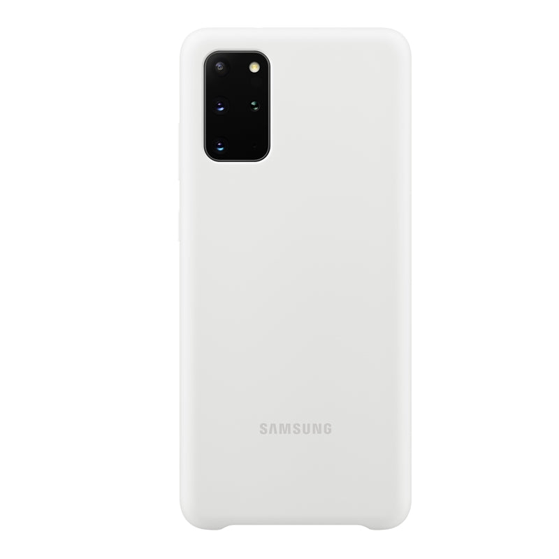 Samsung Silicone Cover for Samsung Galaxy S20 Plus - White