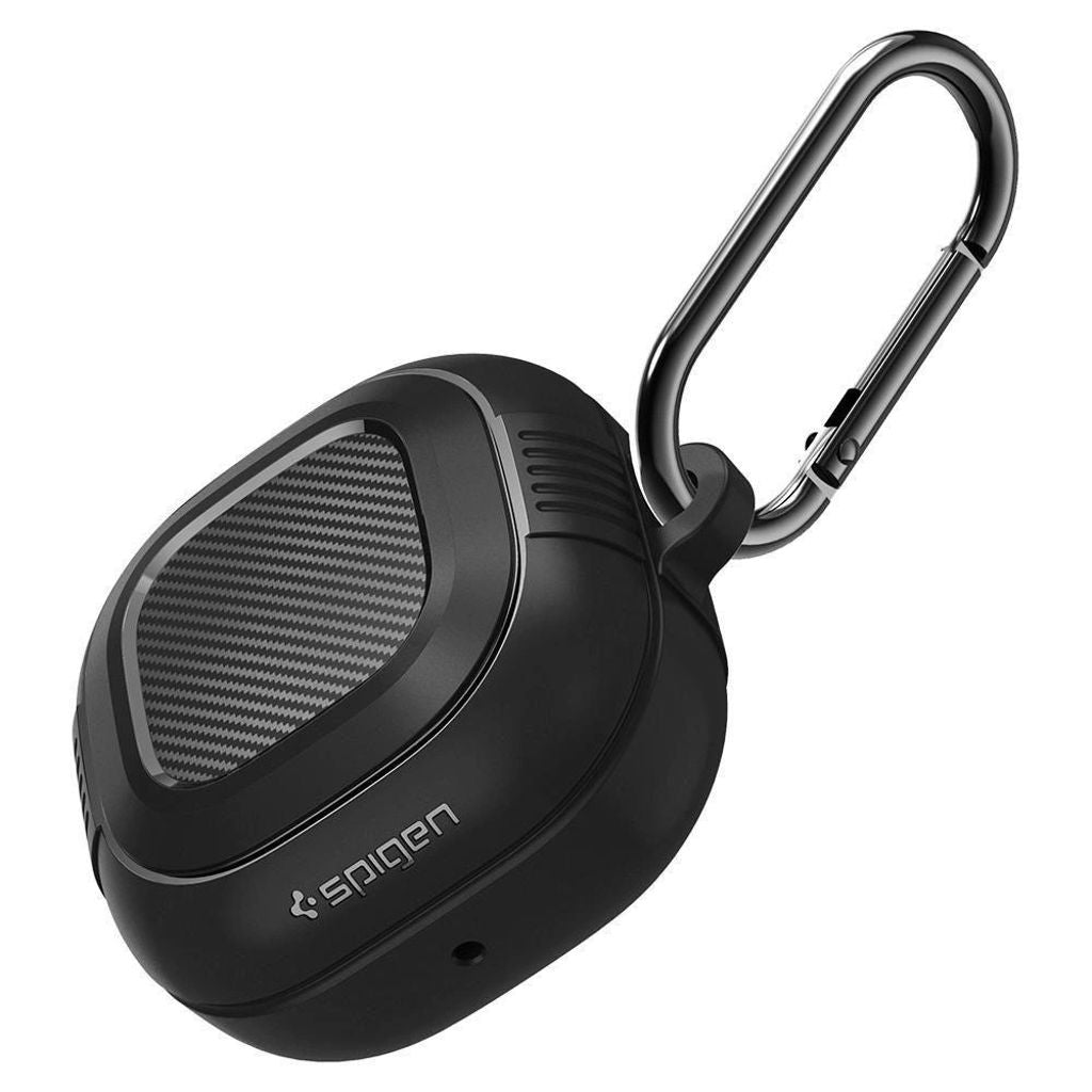 Samsung Spigen Samsung Galaxy Buds 2 Pro / 2 / Live / Pro Rugged Armor Cover - Matte Black