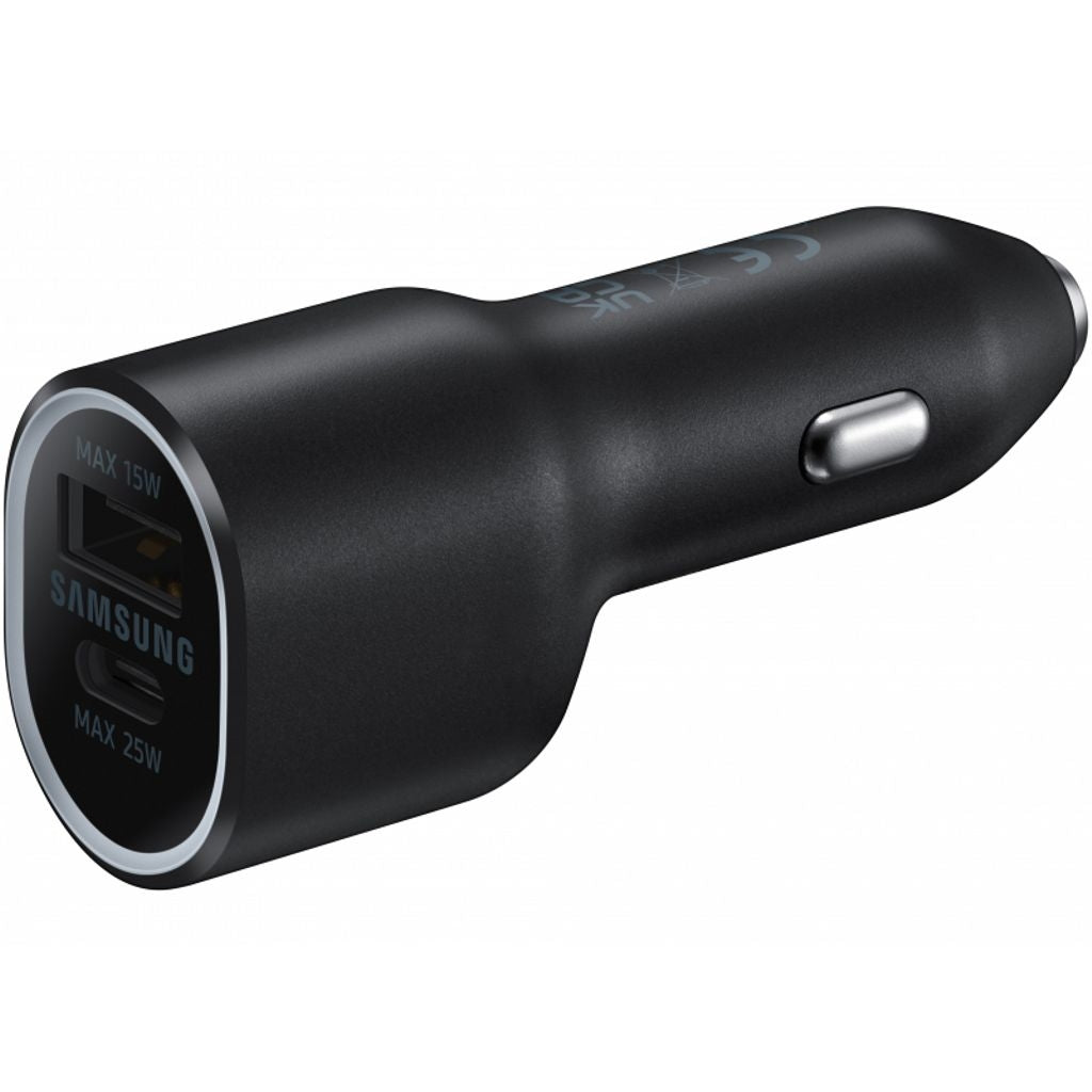 Samsung USB-C USB-A Duo Car Charger - Black