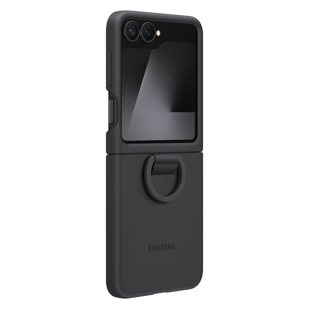 Samsung silicone case for Galaxy Z Flip7 FE - black