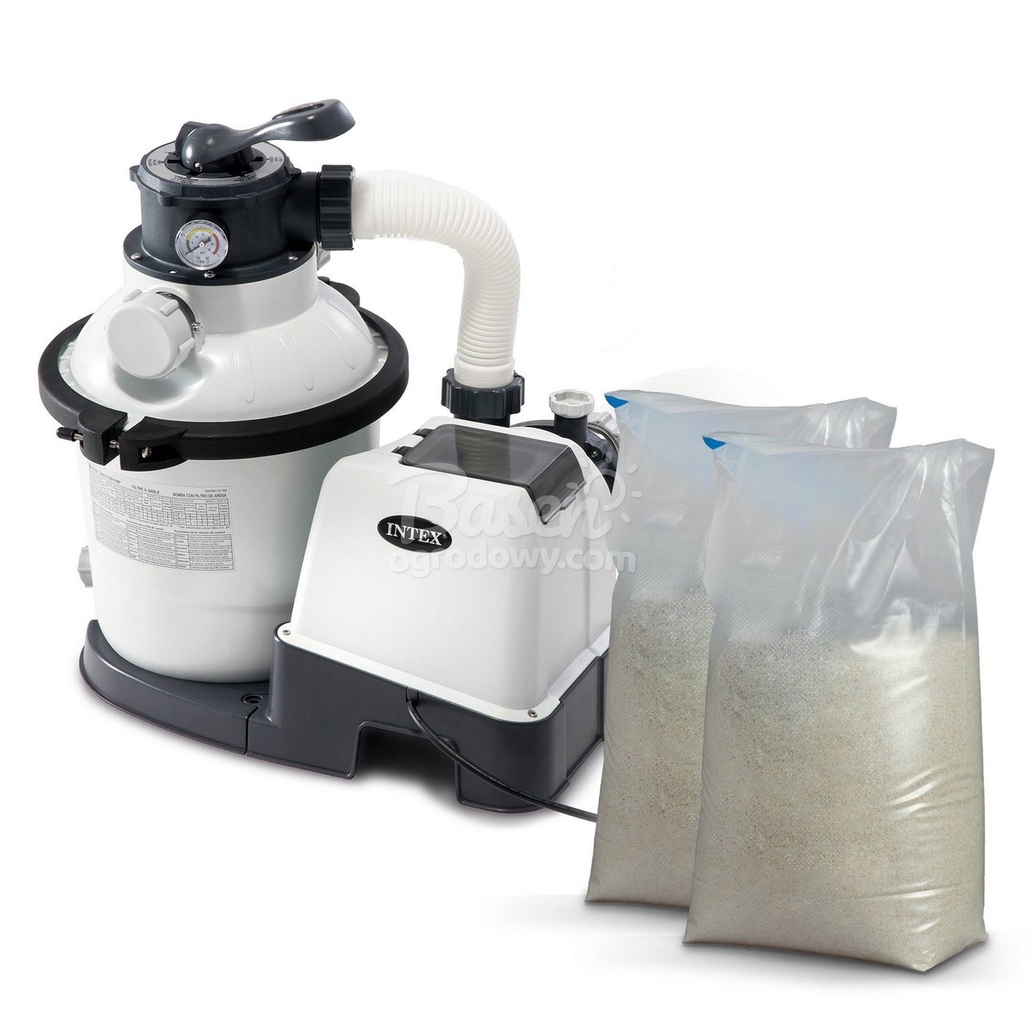 Sand Filter Pump 12000 L/h with 50 kg Sand