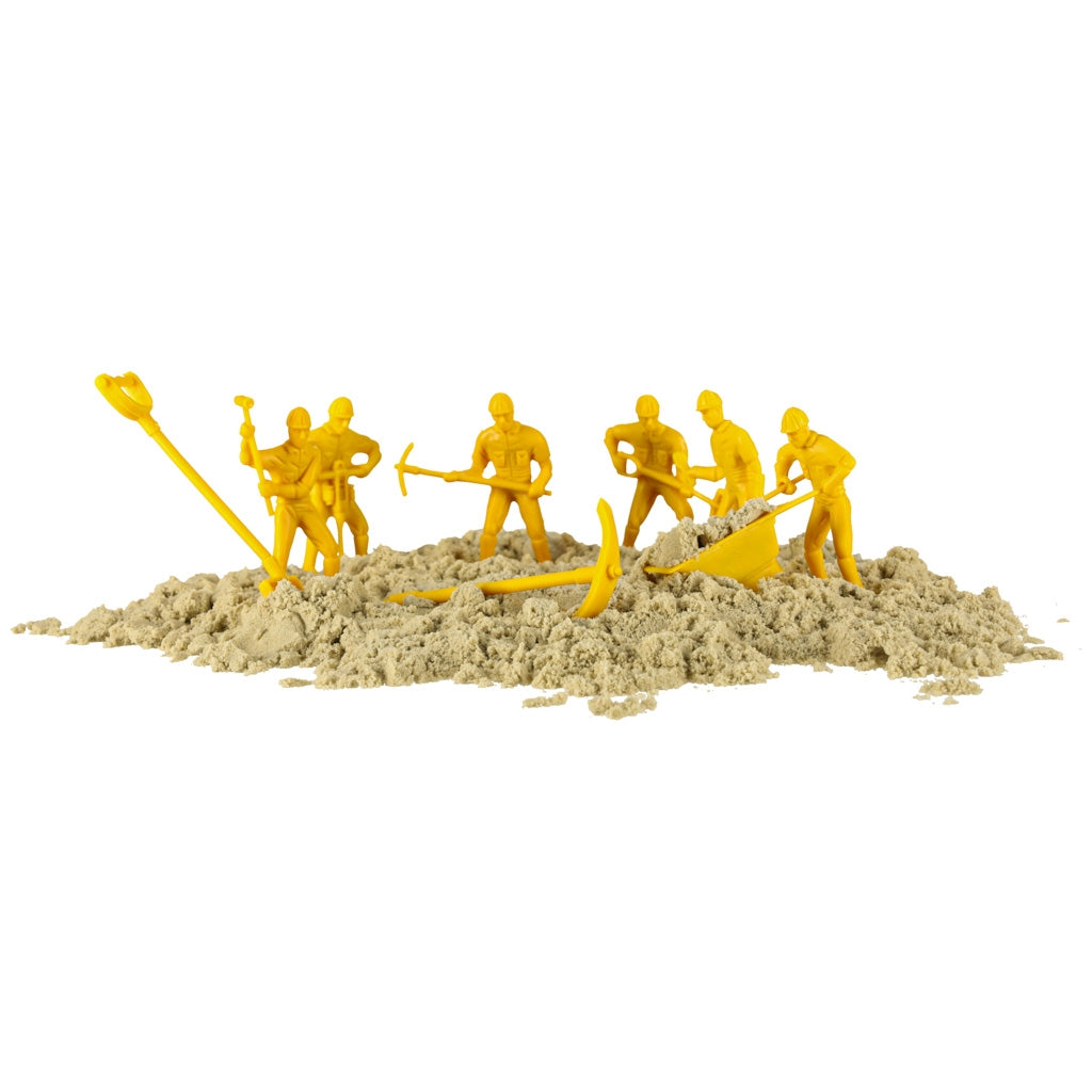 Sand Play Set – 1100g with Castle & Vehicle Molds