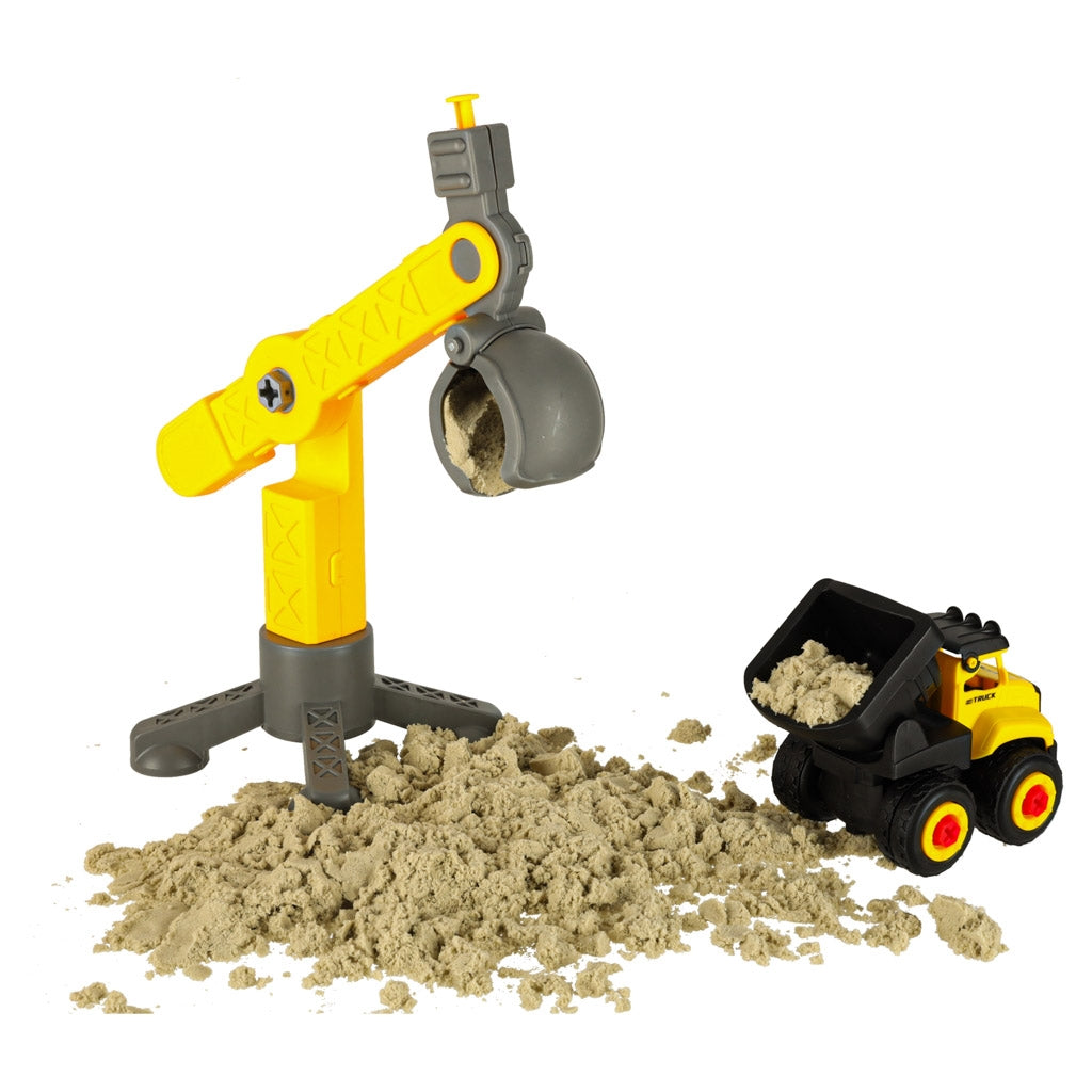 Sand Play Set – 1100g with Castle & Vehicle Molds