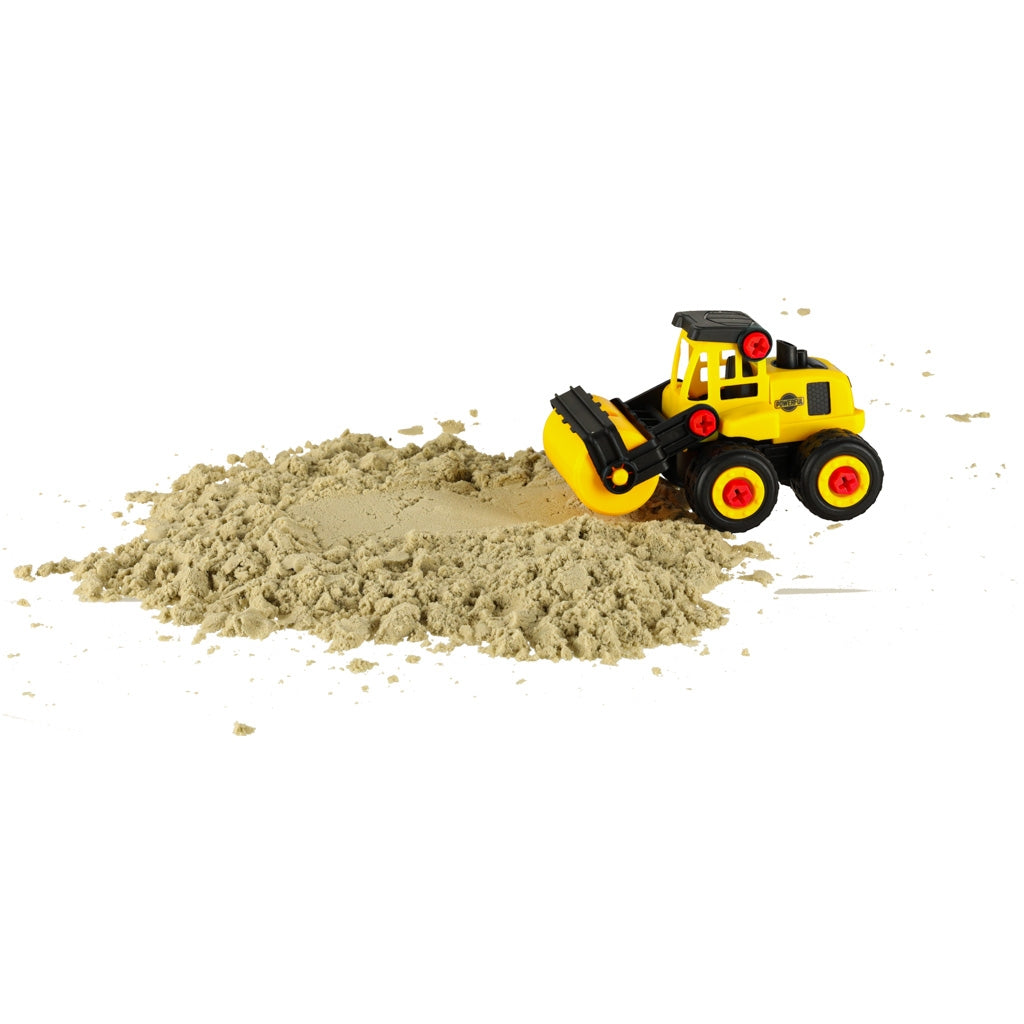 Sand Play Set – 1100g with Castle & Vehicle Molds