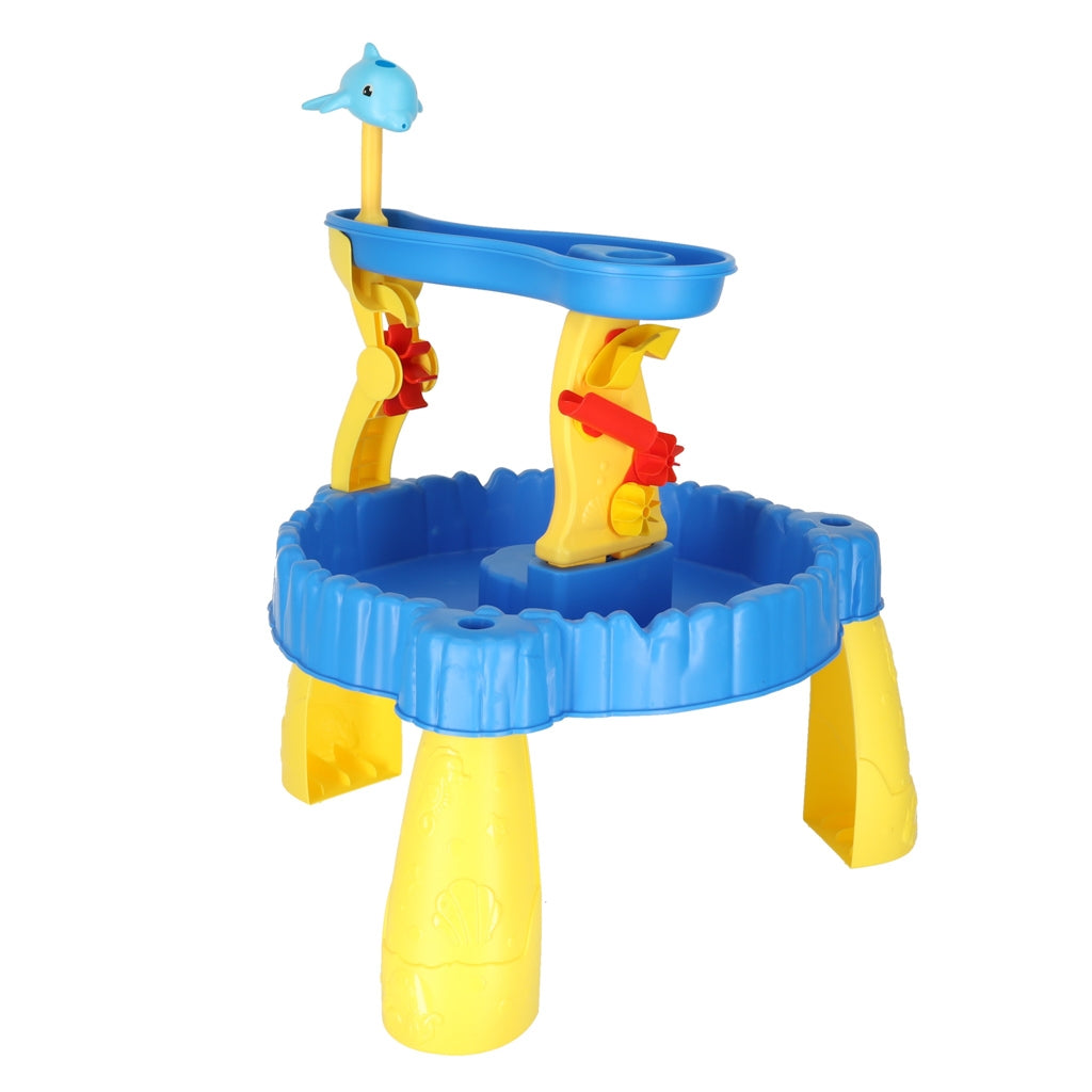 Sand and Water Table with Two-Level Track Accessories
