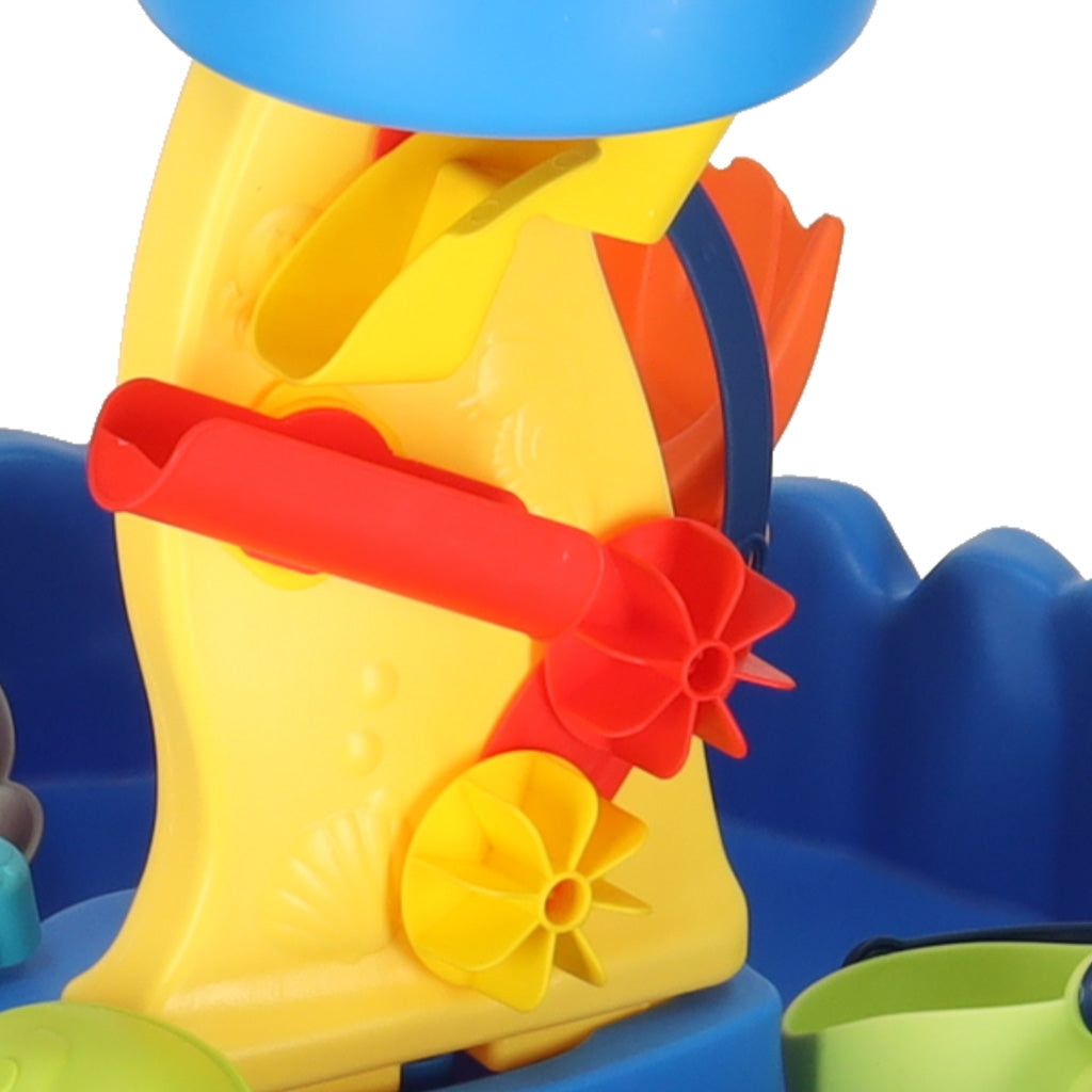 Sand and Water Table with Two-Level Track Accessories