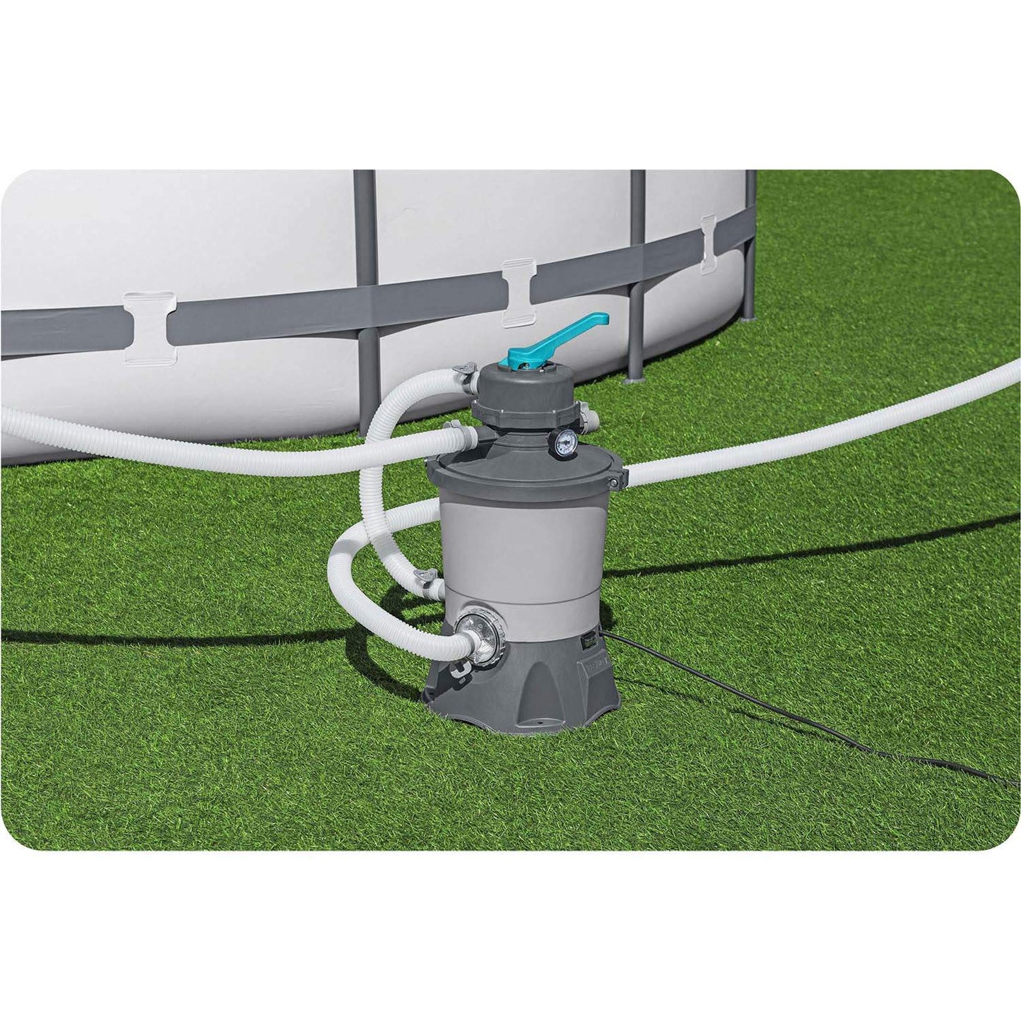 Sand pump 3596 l/h + Sand 25kg Bestway