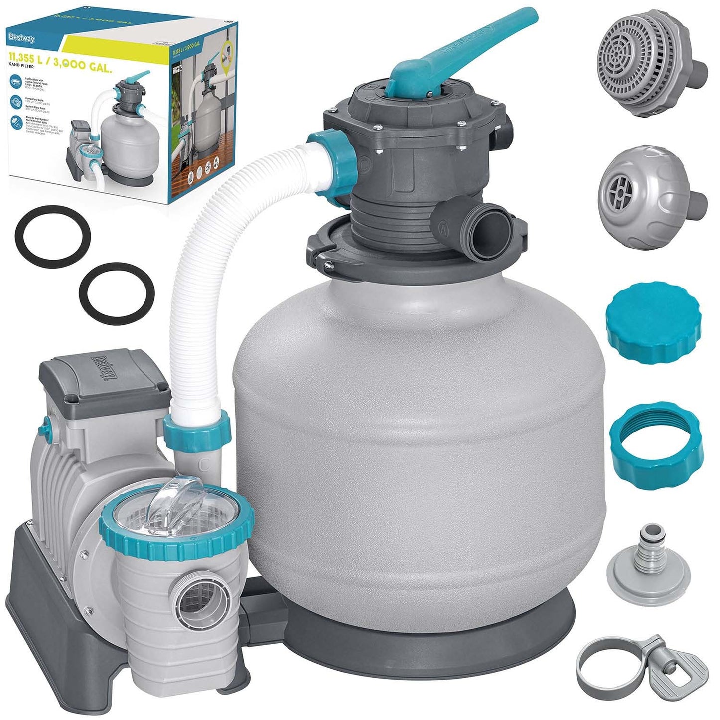 Sand pump for swimming pools 11355 L/h Bestway 58486