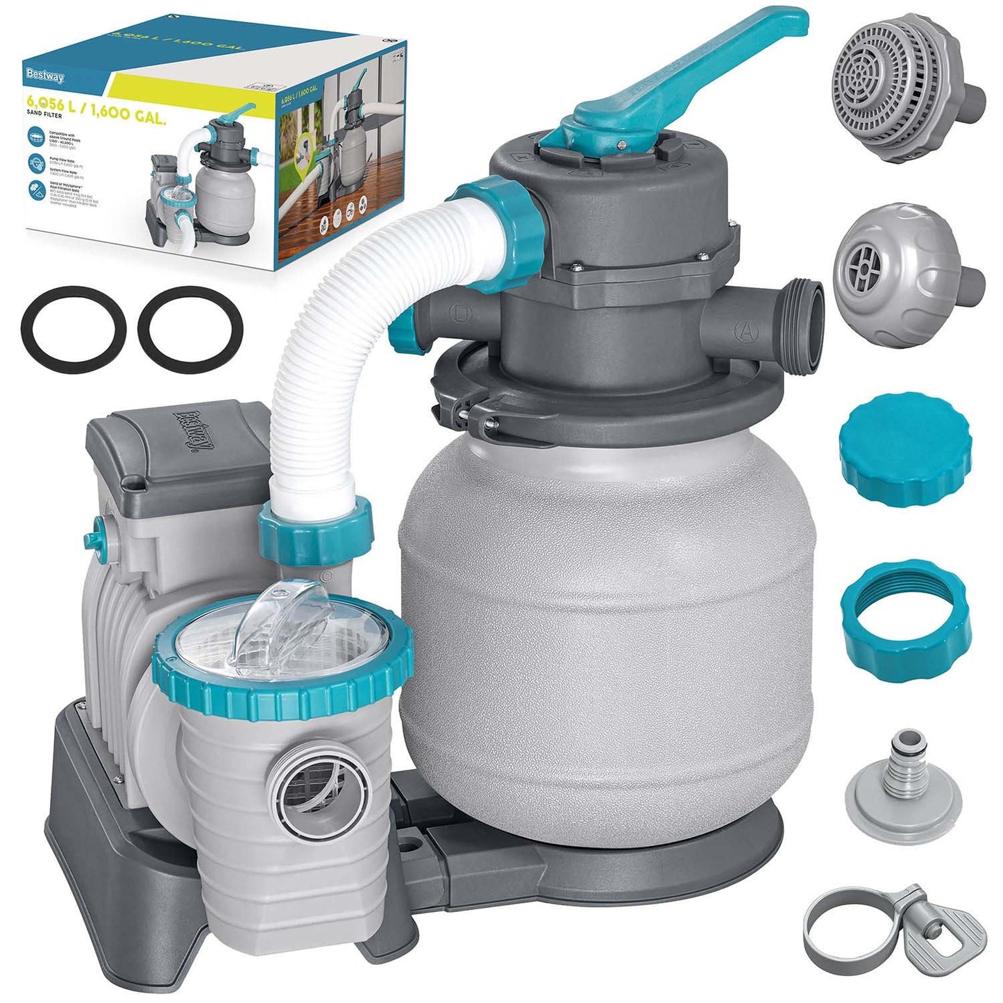 Sand pump for swimming pools 5678 L/h Bestway 58497